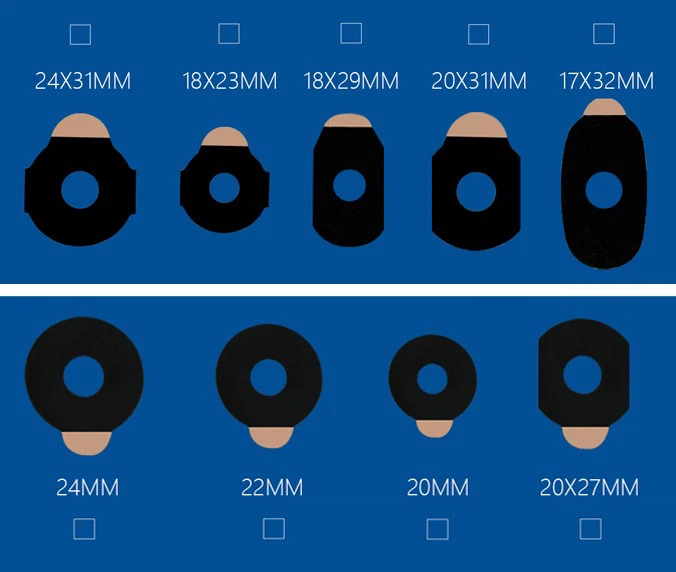 lens blocking pads size lens blocking pads size